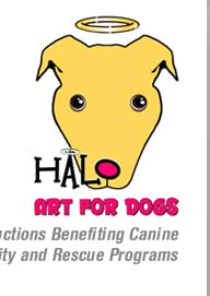 Halo art for dogs